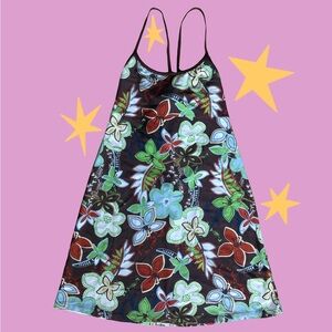 Floral Spaghetti Strap Dress